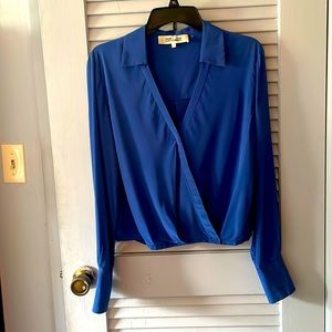 Diane Von Furstenberg Silk Blouse Size 6